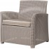 Gardenia Resin Wicker Hospitality Club Chair with Cushion